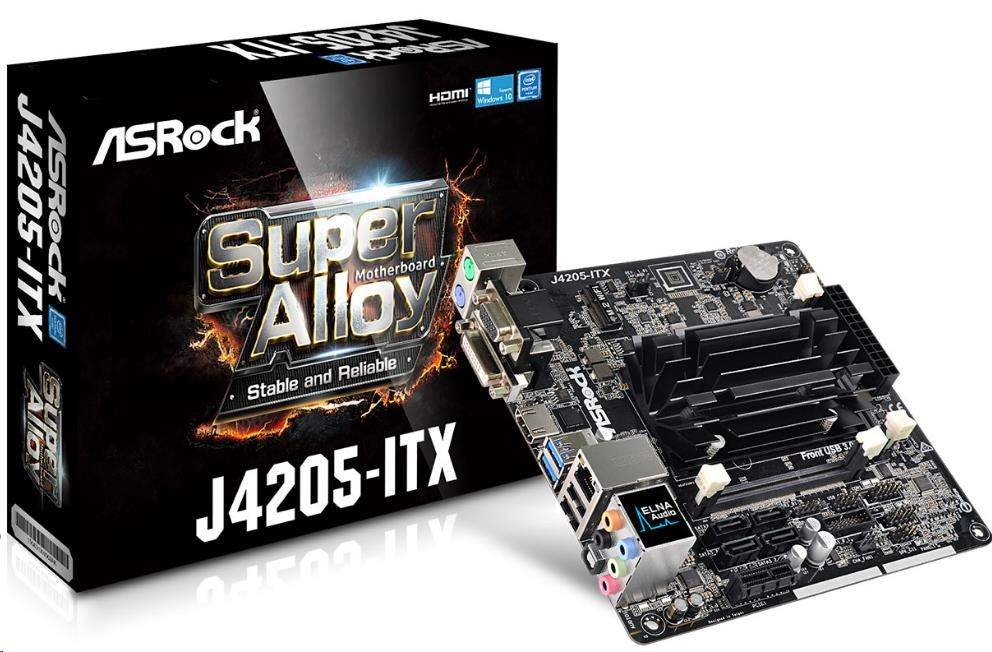 Asrock j4205 itx обзор